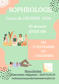 Cours de groupe le jeudi soir à partir du 17 sept. - Plus d'informations sur les actualités du moment - ici